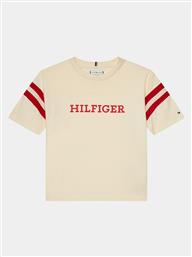 T-SHIRT MONOTYPE VARSITY KG0KG07717 D ΜΠΕΖ RELAXED FIT TOMMY HILFIGER