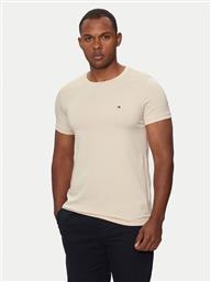 T-SHIRT MW0MW10800 ΕΚΡΟΥ SLIM FIT TOMMY HILFIGER