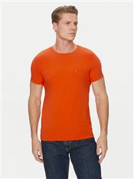 T-SHIRT MW0MW10800 ΠΟΡΤΟΚΑΛΙ SLIM FIT TOMMY HILFIGER