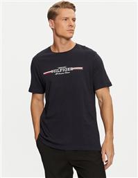 T-SHIRT MW0MW36480 ΣΚΟΥΡΟ ΜΠΛΕ REGULAR FIT TOMMY HILFIGER