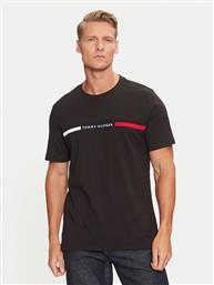 T-SHIRT MW0MW36498 ΜΑΥΡΟ REGULAR FIT TOMMY HILFIGER