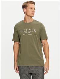 T-SHIRT MW0MW36499 ΠΡΑΣΙΝΟ REGULAR FIT TOMMY HILFIGER