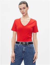 T-SHIRT NEW CODY WW0WW40584 ΚΟΚΚΙΝΟ SLIM FIT TOMMY HILFIGER