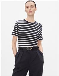 T-SHIRT NEW CODY WW0WW40587 ΜΠΛΕ SLIM FIT TOMMY HILFIGER