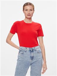 T-SHIRT NEW CODY WW0WW40587 ΚΟΚΚΙΝΟ SLIM FIT TOMMY HILFIGER