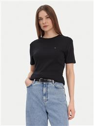 T-SHIRT NEW CODY WW0WW40587 ΜΑΥΡΟ SLIM FIT TOMMY HILFIGER
