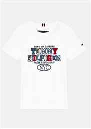 T-SHIRT SPORTS KB0KB08664 S ΛΕΥΚΟ REGULAR FIT TOMMY HILFIGER