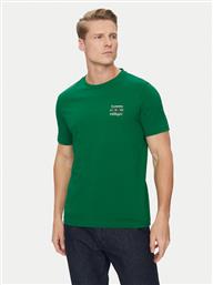 T-SHIRT STACK MW0MW38622 ΠΡΑΣΙΝΟ REGULAR FIT TOMMY HILFIGER