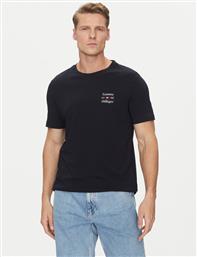 T-SHIRT STACK MW0MW38622 ΣΚΟΥΡΟ ΜΠΛΕ REGULAR FIT TOMMY HILFIGER