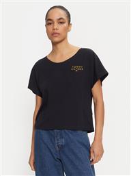 T-SHIRT UW0UW05570 ΣΚΟΥΡΟ ΜΠΛΕ RELAXED FIT TOMMY HILFIGER από το MODIVO