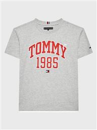 T-SHIRT VARSITY KB0KB08206 D ΓΚΡΙ REGULAR FIT TOMMY HILFIGER