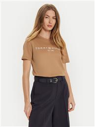 T-SHIRT WW0WW40276 ΜΠΕΖ REGULAR FIT TOMMY HILFIGER