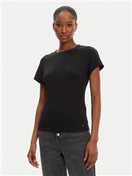 T-SHIRT WW0WW45731 ΜΑΥΡΟ SLIM FIT TOMMY HILFIGER
