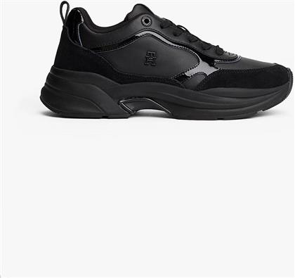 TH CHUNKY RUNNER PATENT TOMMY HILFIGER
