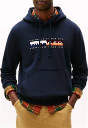 TH COLOUR BLOCK GRAPHIC HOODIE TOMMY HILFIGER