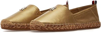 TH GOLD FLAT ESPADRILLE FW0FW07694 - TH0HS TOMMY HILFIGER