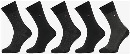 TH MEN SOCK 5P GIFTBOX HERRINGBONE DOT TOMMY HILFIGER