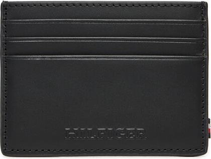 ΘΗΚΗ ΠΙΣΤΩΤΙΚΩΝ ΚΑΡΤΩΝ MONOTYPE LEATHER CREDIT CARD HOLDER AM0AM12508 ΜΑΥΡΟ TOMMY HILFIGER από το MODIVO