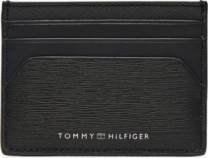 ΘΗΚΗ ΠΙΣΤΩΤΙΚΩΝ ΚΑΡΤΩΝ PREMIUM BUSINESS LEATHER CARD HOLDER AM0AM12510 ΜΑΥΡΟ TOMMY HILFIGER από το MODIVO