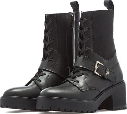 TOMMY BELT LEATHER BOOT FW0FW07526 - THBDS TOMMY HILFIGER