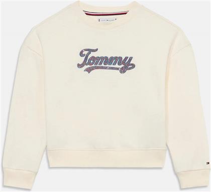 TOMMY SCRIPT SEQUIN SWEATSHIRT TOMMY HILFIGER