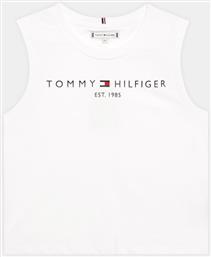 ΤΟΠ KG0KG07262 D ΛΕΥΚΟ REGULAR FIT TOMMY HILFIGER