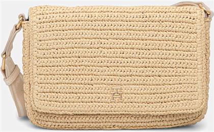 ΤΣΑΝΤΑ ΧΡΩΜΑ: ΜΠΕΖ, AW0AW17224 TOMMY HILFIGER