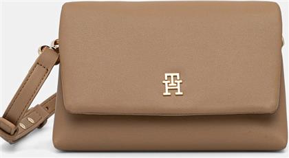 ΤΣΑΝΤΑ ΧΡΩΜΑ: ΜΠΕΖ, AW0AW17698 TOMMY HILFIGER