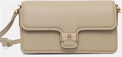ΤΣΑΝΤΑ ΧΡΩΜΑ: ΜΠΕΖ, AW0AW18028 TOMMY HILFIGER