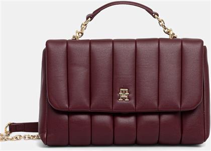 ΤΣΑΝΤΑ ΧΡΩΜΑ: ΜΠΟΡΝΤΟ, AW0AW17669 TOMMY HILFIGER