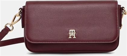 ΤΣΑΝΤΑ ΧΡΩΜΑ: ΜΠΟΡΝΤΟ, AW0AW17677 TOMMY HILFIGER