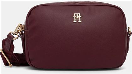 ΤΣΑΝΤΑ ΧΡΩΜΑ: ΜΠΟΡΝΤΟ, AW0AW17702 TOMMY HILFIGER
