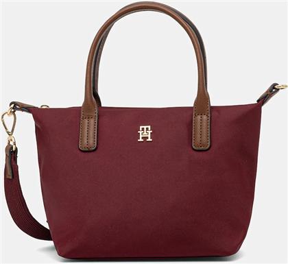 ΤΣΑΝΤΑ ΧΡΩΜΑ: ΜΠΟΡΝΤΟ, AW0AW17709 TOMMY HILFIGER