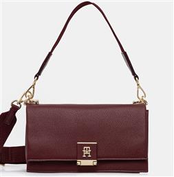 ΤΣΑΝΤΑ ΧΡΩΜΑ: ΜΠΟΡΝΤΟ, AW0AW17726 TOMMY HILFIGER