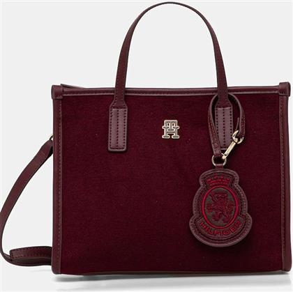 ΤΣΑΝΤΑ ΧΡΩΜΑ: ΜΠΟΡΝΤΟ, AW0AW17852 TOMMY HILFIGER