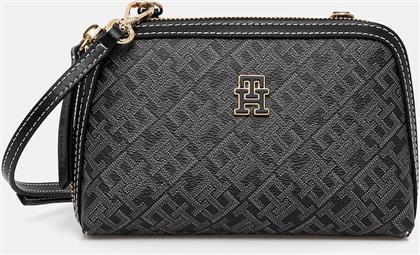 ΤΣΑΝΤΑ ΧΡΩΜΑ: ΓΚΡΙ, AW0AW17712 TOMMY HILFIGER