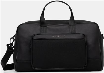 ΤΣΑΝΤΑ ΧΡΩΜΑ: ΜΑΥΡΟ, AM0AM13628 TOMMY HILFIGER
