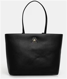 ΤΣΑΝΤΑ ΧΡΩΜΑ: ΜΑΥΡΟ, AW0AW17528 TOMMY HILFIGER