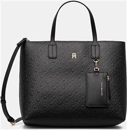 ΤΣΑΝΤΑ ΧΡΩΜΑ: ΜΑΥΡΟ, AW0AW17684 TOMMY HILFIGER