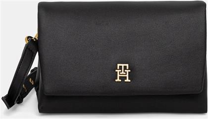 ΤΣΑΝΤΑ ΧΡΩΜΑ: ΜΑΥΡΟ, AW0AW17698 TOMMY HILFIGER