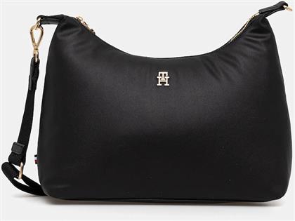 ΤΣΑΝΤΑ ΧΡΩΜΑ: ΜΑΥΡΟ, AW0AW17701 TOMMY HILFIGER