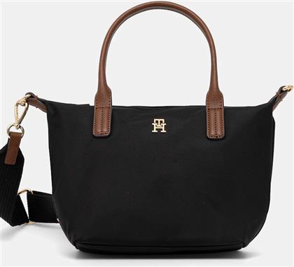 ΤΣΑΝΤΑ ΧΡΩΜΑ: ΜΑΥΡΟ, AW0AW17709 TOMMY HILFIGER