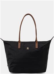ΤΣΑΝΤΑ ΧΡΩΜΑ: ΜΑΥΡΟ, AW0AW17711 TOMMY HILFIGER