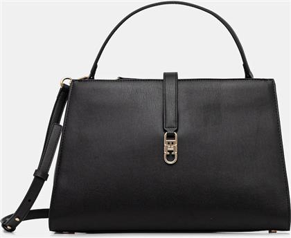 ΤΣΑΝΤΑ ΧΡΩΜΑ: ΜΑΥΡΟ, AW0AW17724 TOMMY HILFIGER