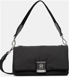 ΤΣΑΝΤΑ ΧΡΩΜΑ: ΜΑΥΡΟ, AW0AW17725 TOMMY HILFIGER