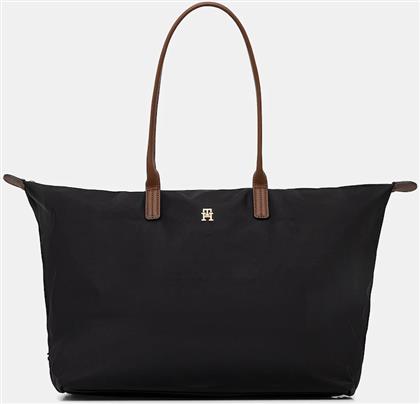 ΤΣΑΝΤΑ ΧΡΩΜΑ: ΜΑΥΡΟ, AW0AW17996 TOMMY HILFIGER