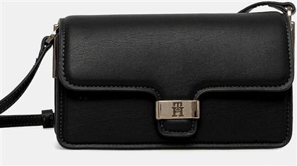 ΤΣΑΝΤΑ ΧΡΩΜΑ: ΜΑΥΡΟ, AW0AW18028 TOMMY HILFIGER