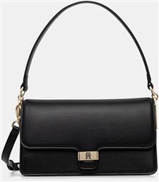 ΤΣΑΝΤΑ ΧΡΩΜΑ: ΜΑΥΡΟ, AW0AW18029 TOMMY HILFIGER