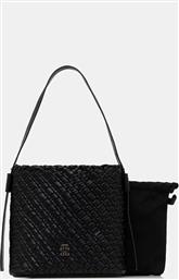 ΤΣΑΝΤΑ ΧΡΩΜΑ: ΜΑΥΡΟ, AW0AW18160 TOMMY HILFIGER