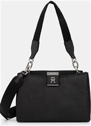 ΤΣΑΝΤΑ ΧΡΩΜΑ: ΜΑΥΡΟ, AW0AW18200 TOMMY HILFIGER
